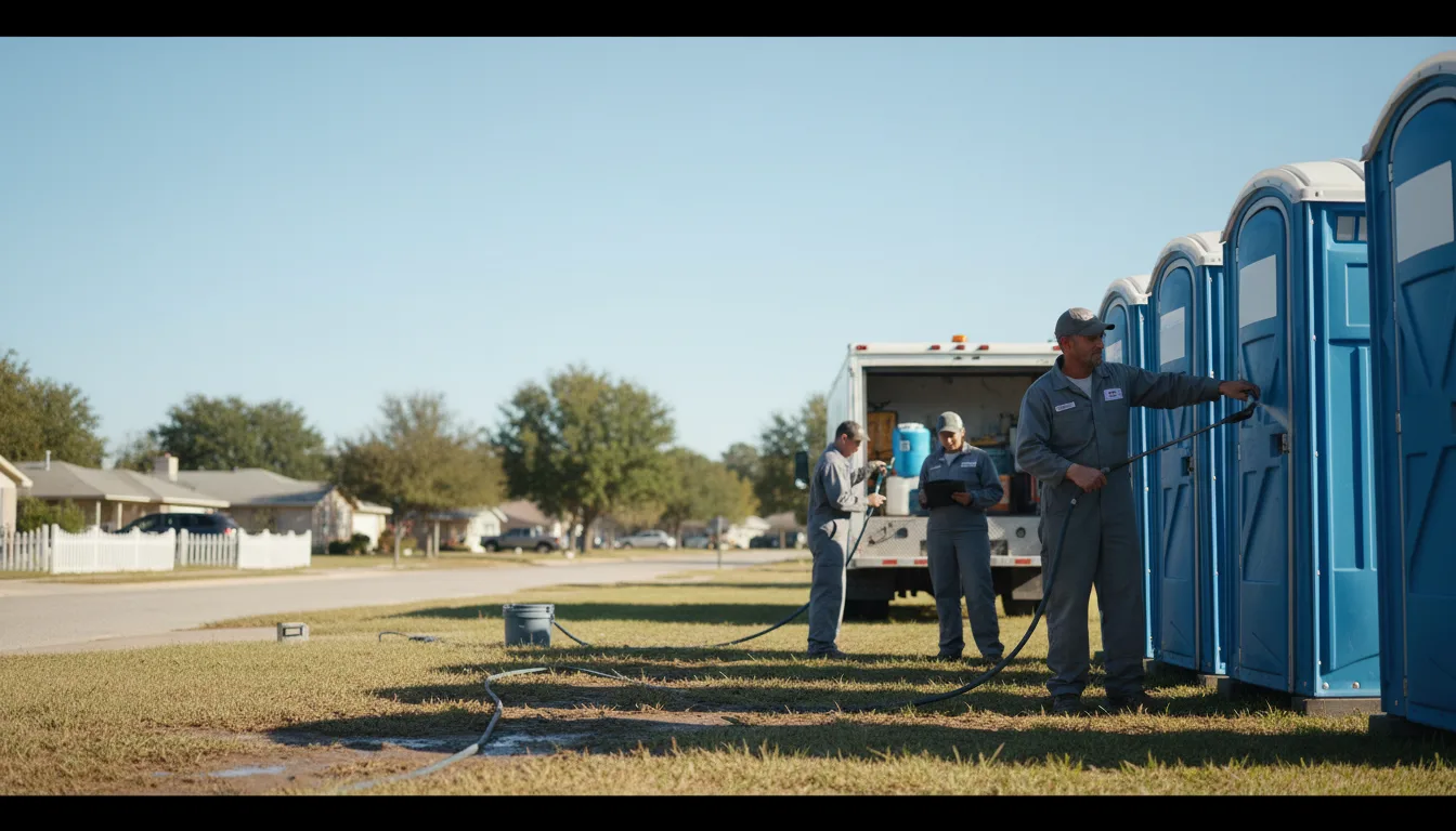Long-Term Portable Toilet Rental in Lake Park, GA near me